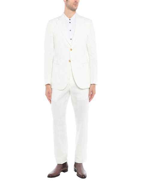 white armani suit|emporio armani suit 36.